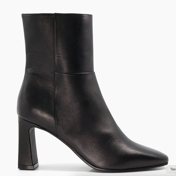 NWOT Dune London Orlie Leather Booties 39 / 8 US MSRP $180 NEW - Picture 2 of 14